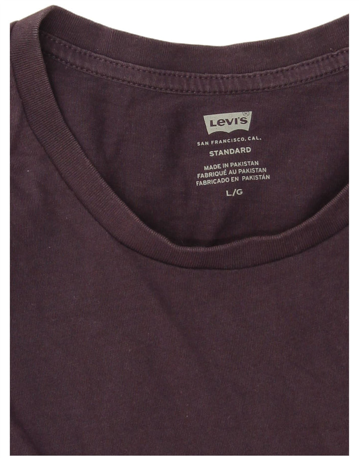 T-shirt Levi's da uomo con vestibilità standard, vestibilità standard, taglia grande, in cotone blu navy