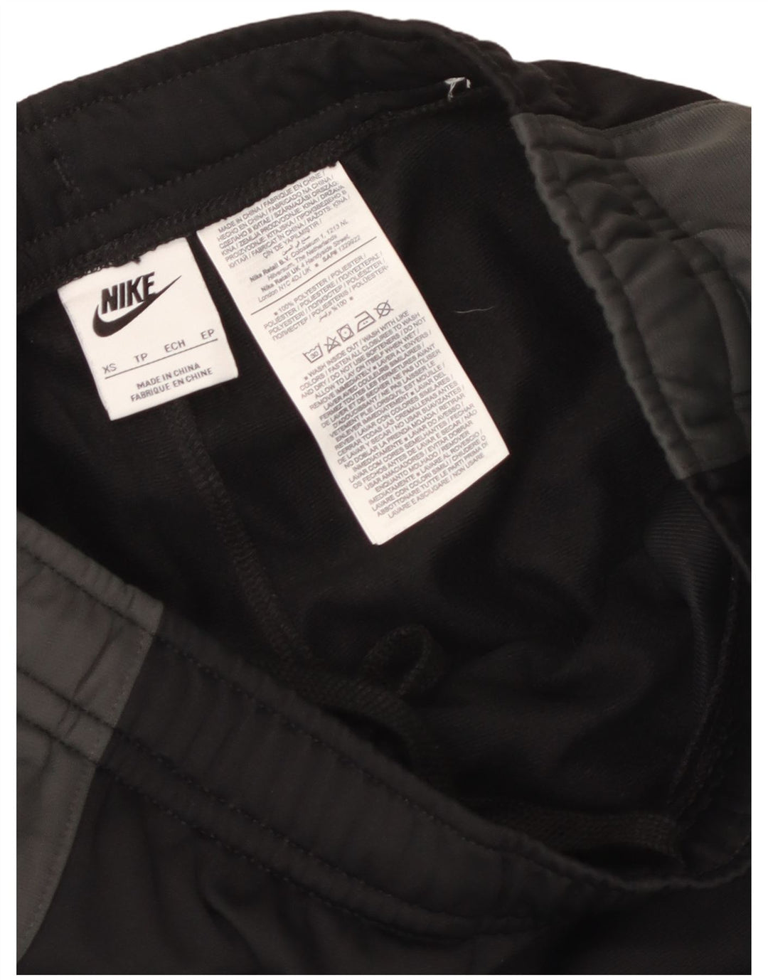 Pantaloni da tuta da uomo Nike Joggers XS Nero Colourblock Poliestere