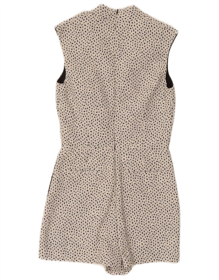 Tutina da donna Reiss UK 8 piccola in cotone maculato bianco