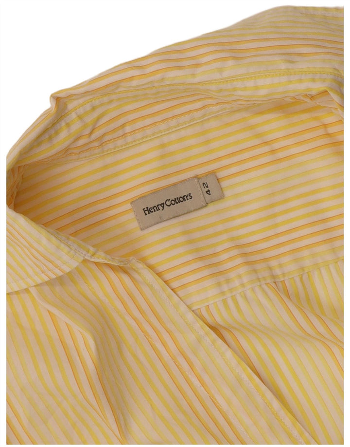 Camicia senza maniche da donna Henry Cottons IT 42 a righe gialle medie