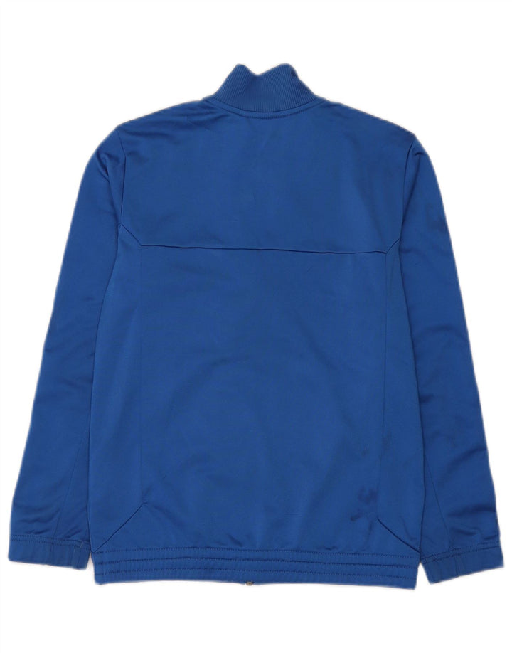 Giacca da tuta da ragazzo Adidas 11-12 anni in poliestere blu