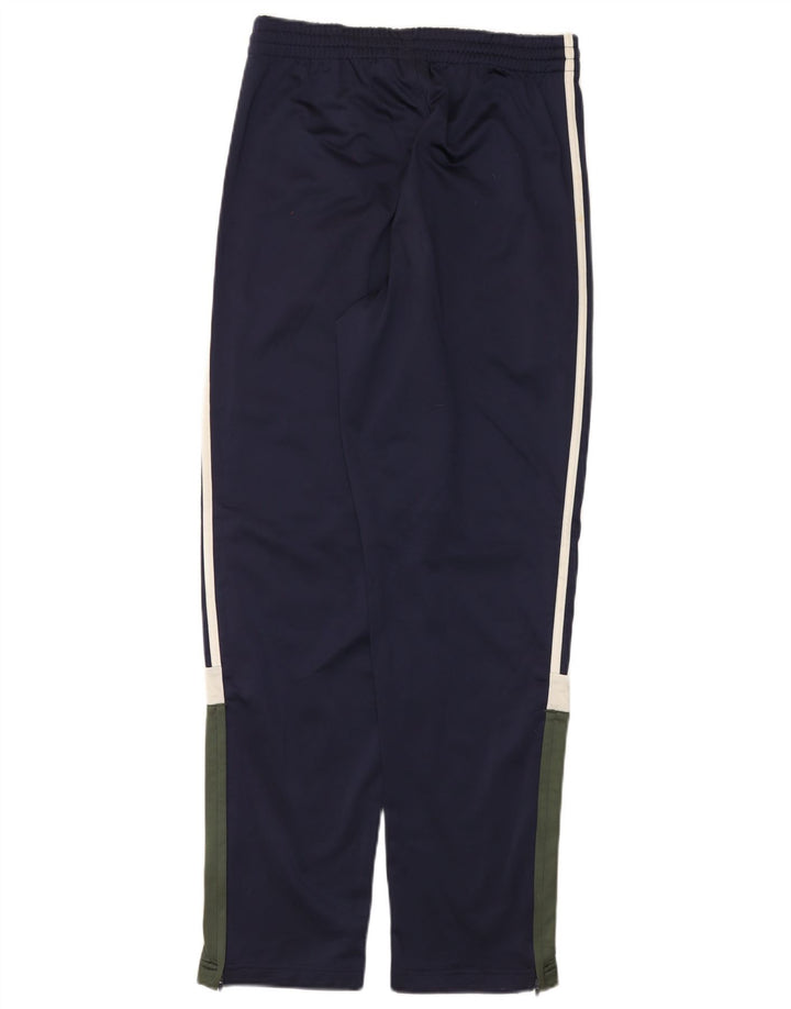 Pantaloni da tuta da uomo ADIDAS UK 34/36 Small Blu Navy Colourblock
