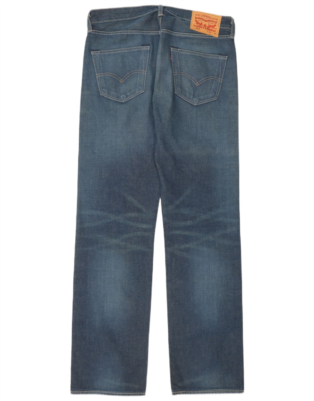 Levi's Uomo 501 Jeans dritti W32 L32 Cotone Blu