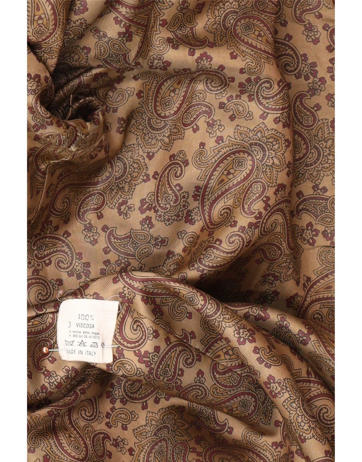 Giacca blazer vintage oversize da donna con maniche a 3/4 IT 49 XL Bordeaux