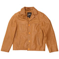 Giacca in pelle da uomo Gipsy UK 40 grande in pelle marrone