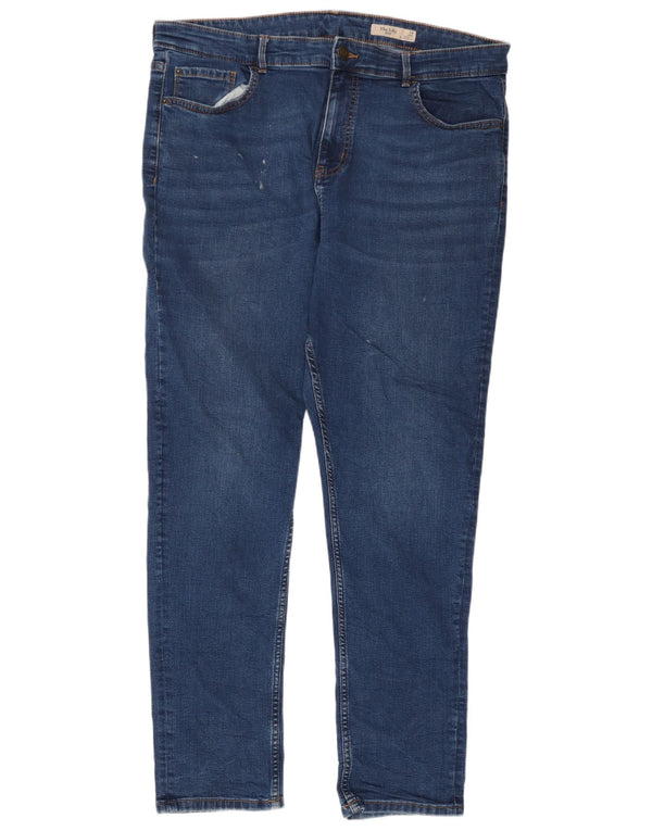 Marks & Spencer Jeans The Lily Slim da donna UK 18 XL W36 L28 Cotone blu