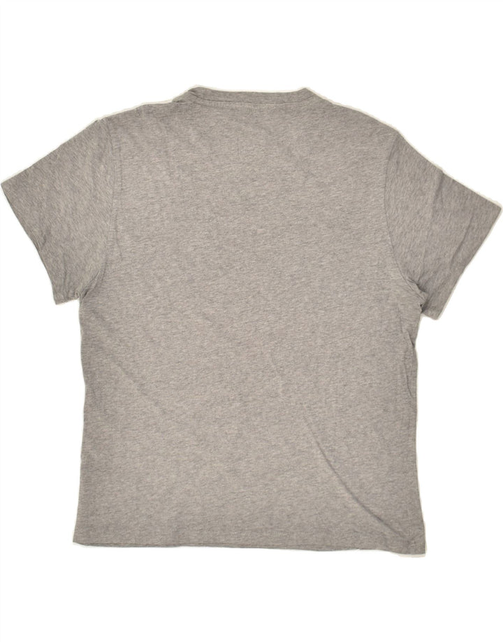 LEVI'S Womens Graphic T-Shirt Top UK 10 Small Grey Cotton | Vintage Levi's | Thrift | Second-Hand Levi's | Used Clothing | Messina Hembry 