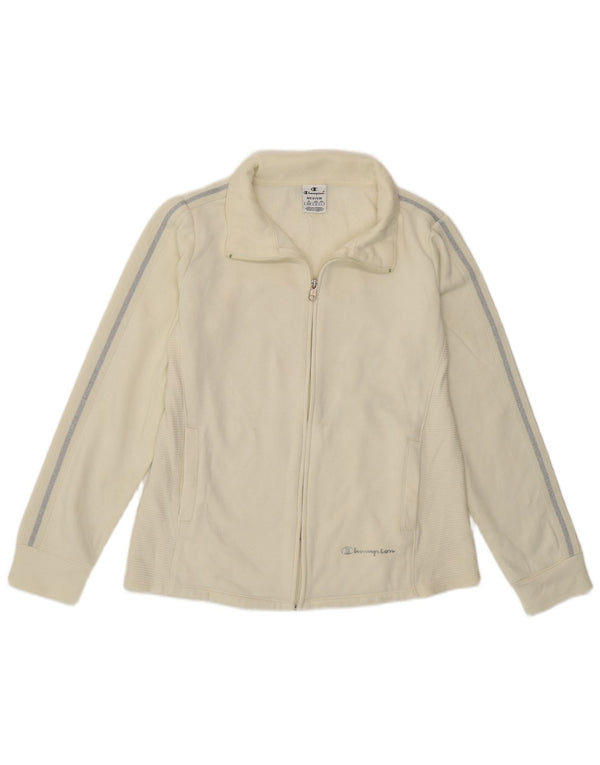 Giacca da tuta da donna Champion UK 14 media bianco sporco