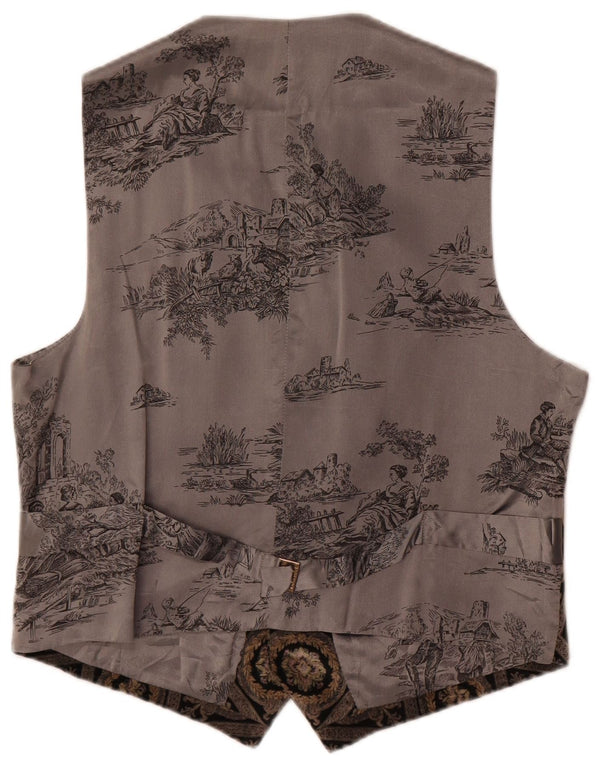 Gilet da uomo Cacharel grande floreale multicolore