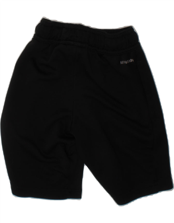 ADIDAS Boys Graphic Sport Shorts 7-8 Years  Black Polyester Vintage Adidas and Second-Hand Adidas from Messina Hembry 