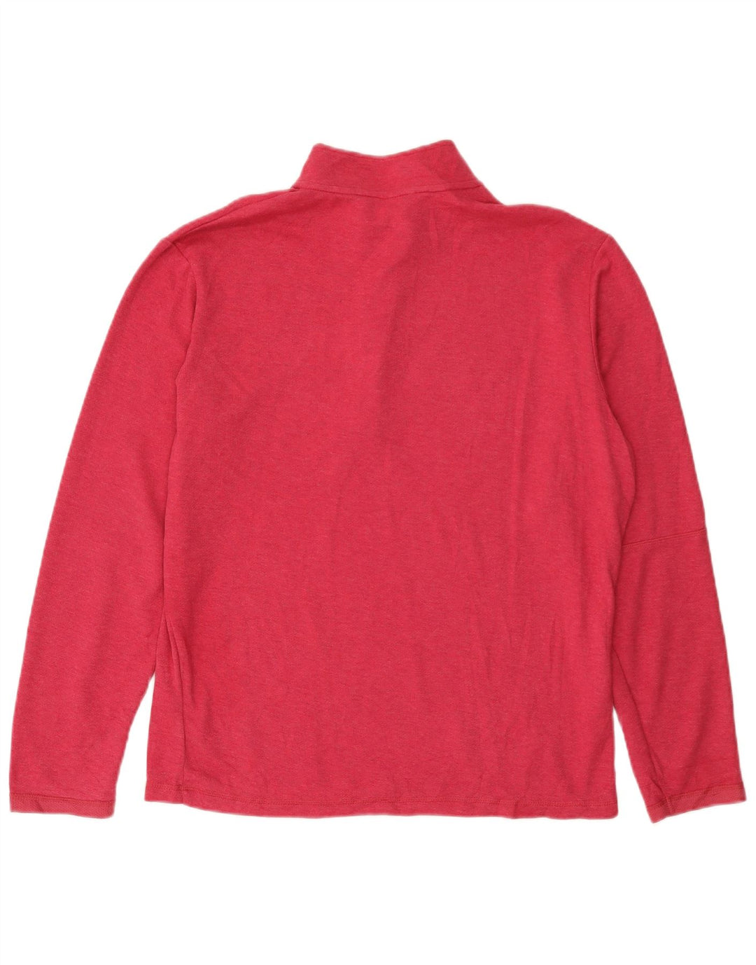Top da tuta ADIDAS da uomo con zip e collo in cotone rosa medio