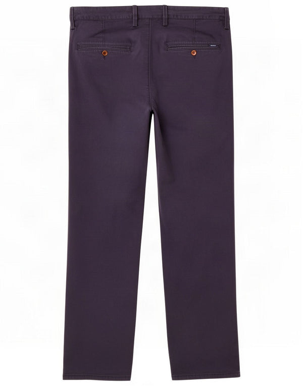 Gant Pantaloni chino dritti da uomo W36 L32 Blu Cotone