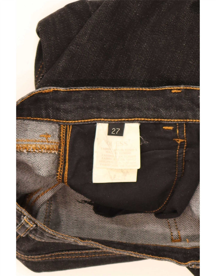 Jeans Bootcut da donna Guess W27 L31 cotone nero