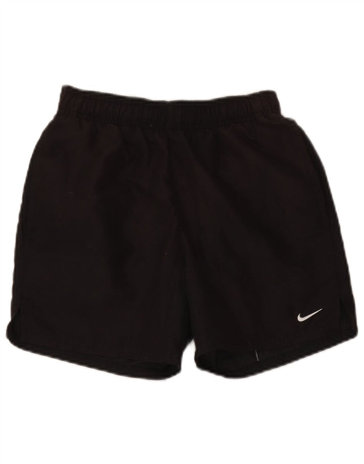 Pantaloncini sportivi da donna NIKE UK 4 XS poliestere nero