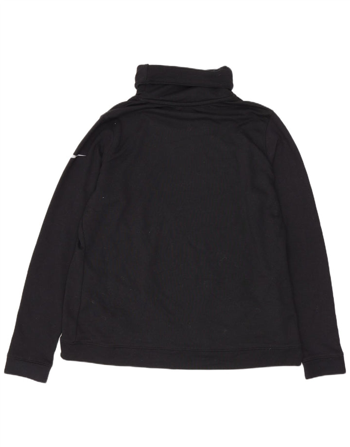 Felpa grafica Nike Dri Fit da uomo, XL, poliestere nero