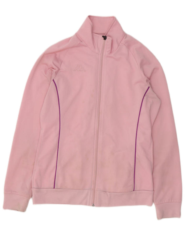 Giacca da tuta da donna KAPPA UK 14 Large Rosa