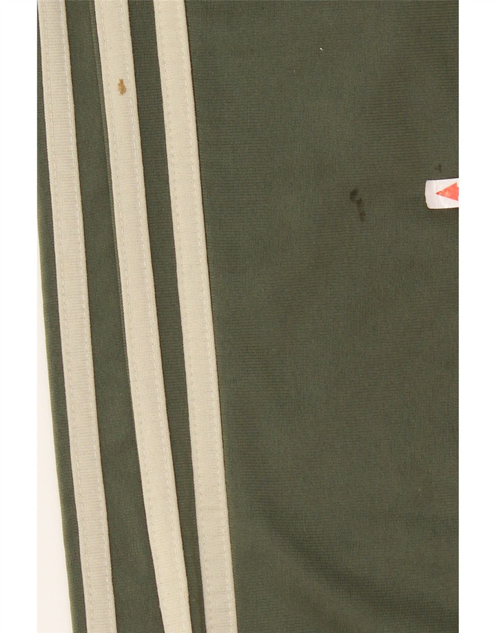 Pantaloni della tuta da ragazzo Adidas 13-14 anni in poliestere kaki
