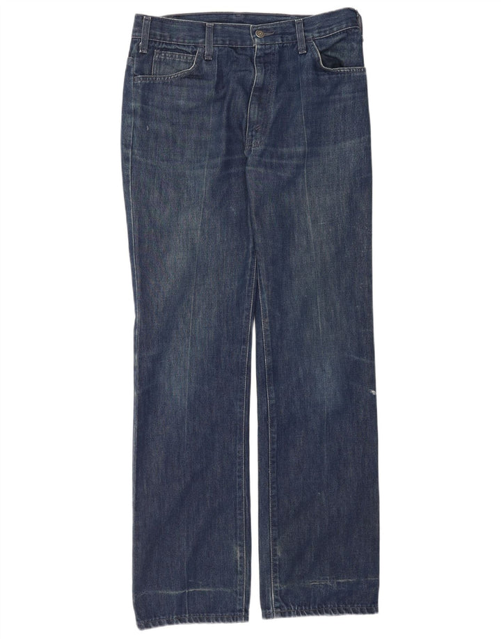 Jeans dritti da uomo Levi's W33 L34 in cotone blu