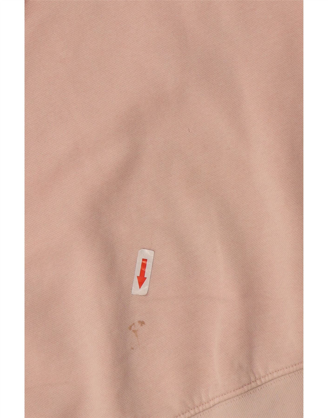 Felpa corta oversize da donna Nike, maglione UK 10, piccolo cotone rosa