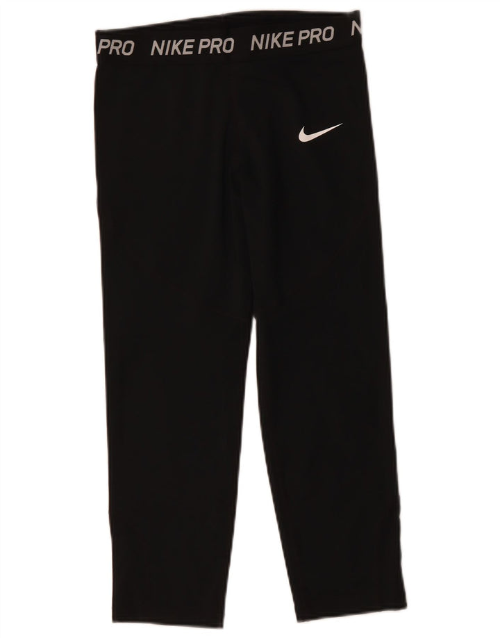 Leggings grafici NIKE per ragazze Dri Fit 13-14 anni XL neri