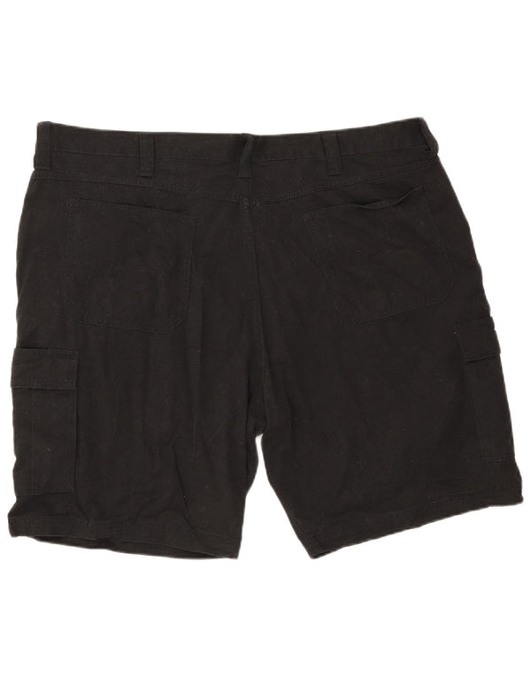 Pantaloncini cargo da uomo Wrangler W44 2XL cotone nero
