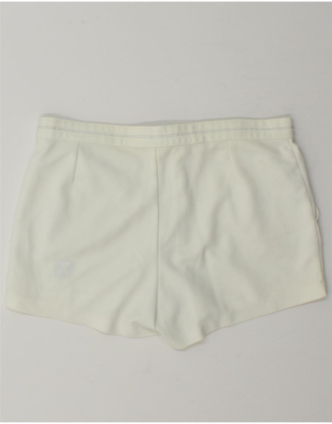 SERGIO TACCHINI Womens Chino Shorts IT 50 XL W34 White Polyester Vintage Sergio Tacchini and Second-Hand Sergio Tacchini from Messina Hembry 