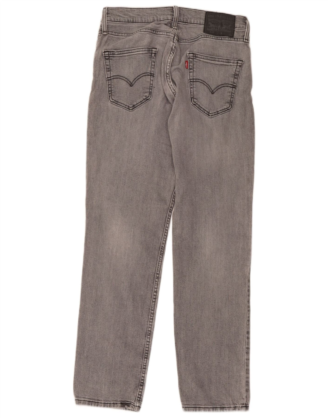 Levi's Uomo 511 Slim Jeans W32 L32 Cotone Grigio