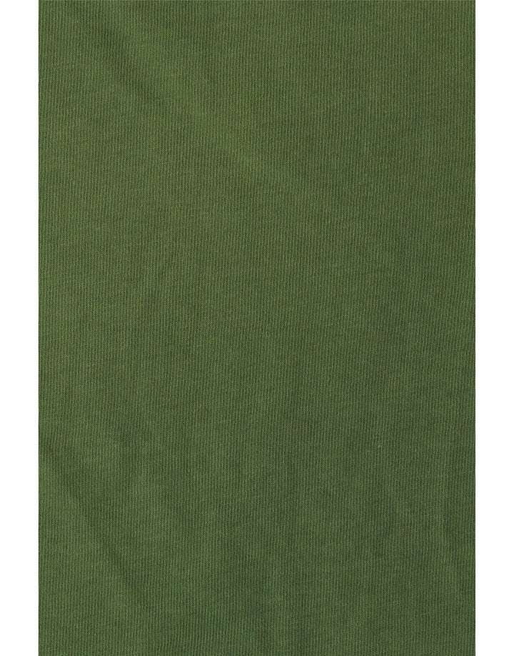 T-shirt grafica da uomo SUPERDRY Top piccola in cotone verde