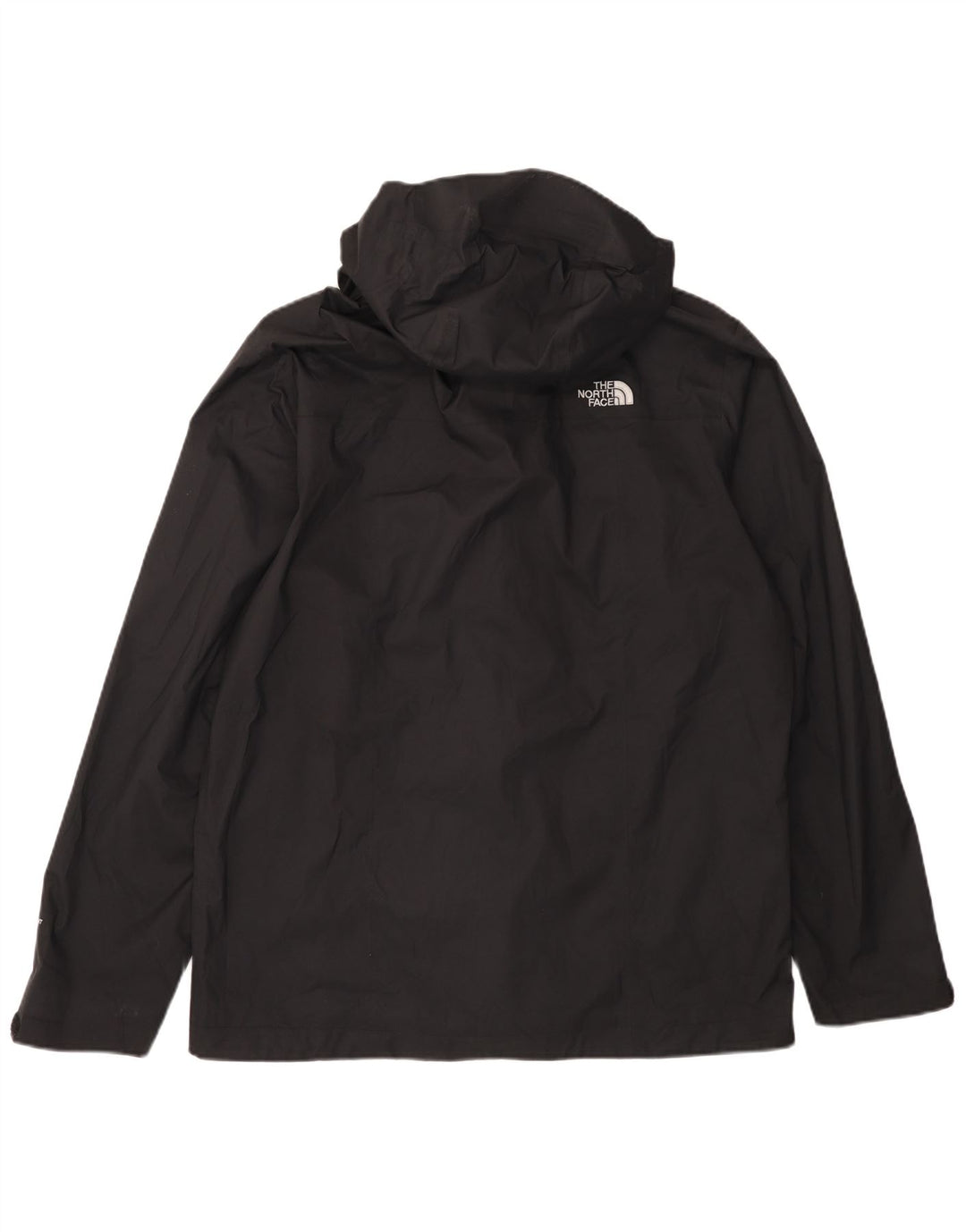 THE NORTH FACE Giacca antipioggia da uomo con cappuccio UK 40 Large Nero Poliestere