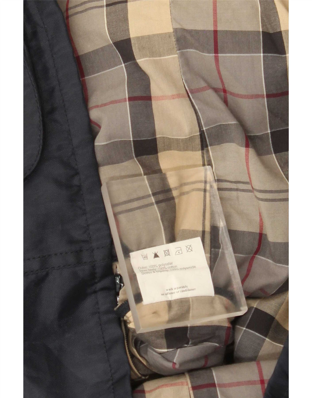 Giacca da donna Barbour Utility UK 10 Small Poliestere blu navy