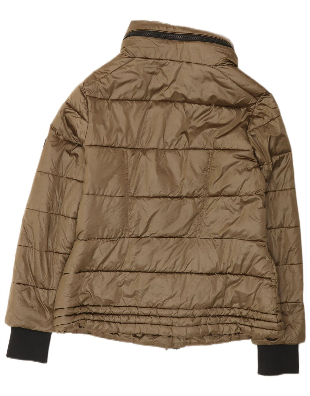 Giacca imbottita con cappuccio da donna Barbour UK 12 Medium Khaki Poliammide