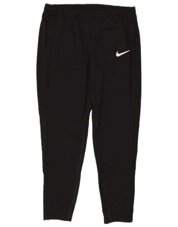 Nike Mens Dri Fit Tracksuit Trousers Large Black