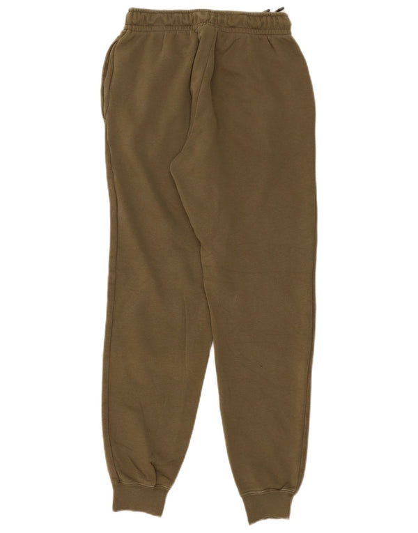 Pantaloni della tuta da donna Nike Joggers UK 6 XS cotone kaki