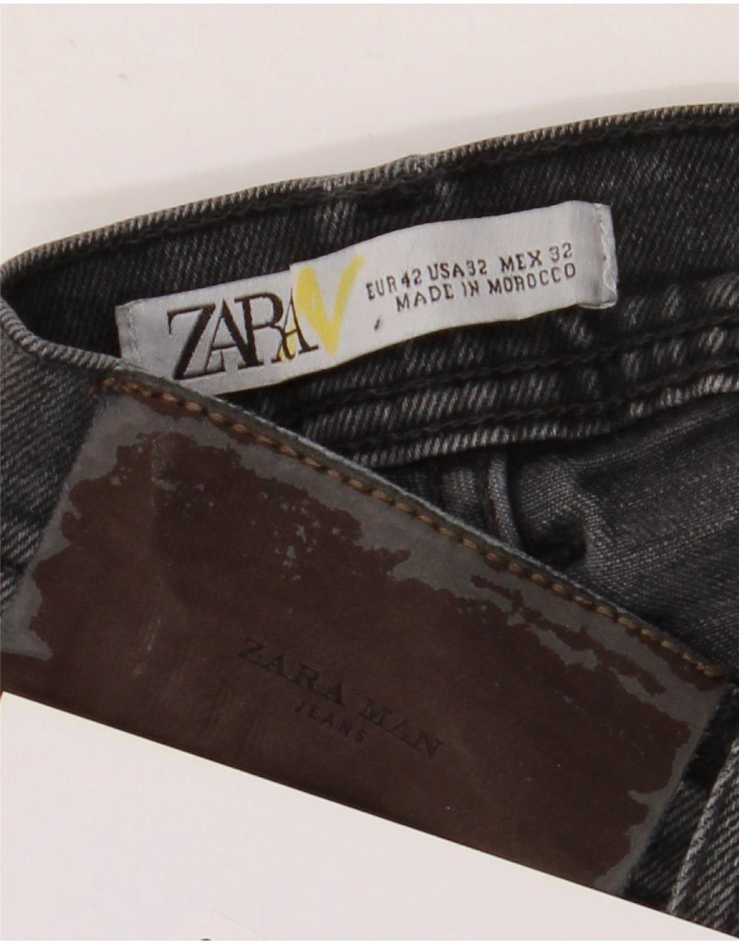 Jeans slim da uomo Zara W32 L30 neri