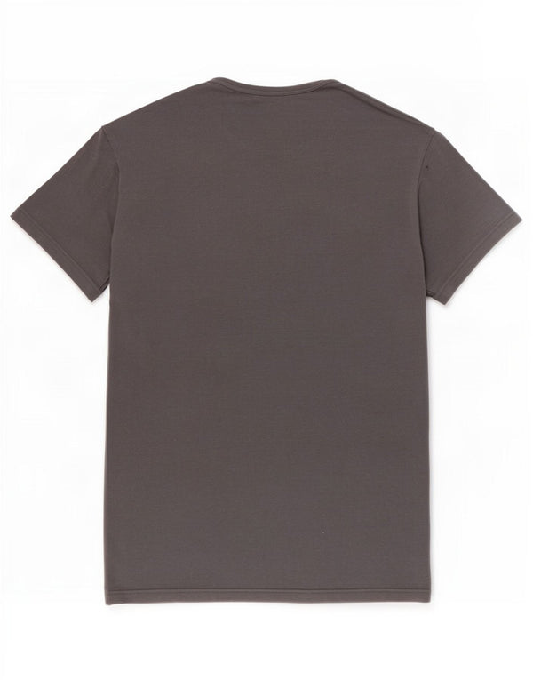 T-shirt da uomo Emporio Armani Top Large in cotone grigio