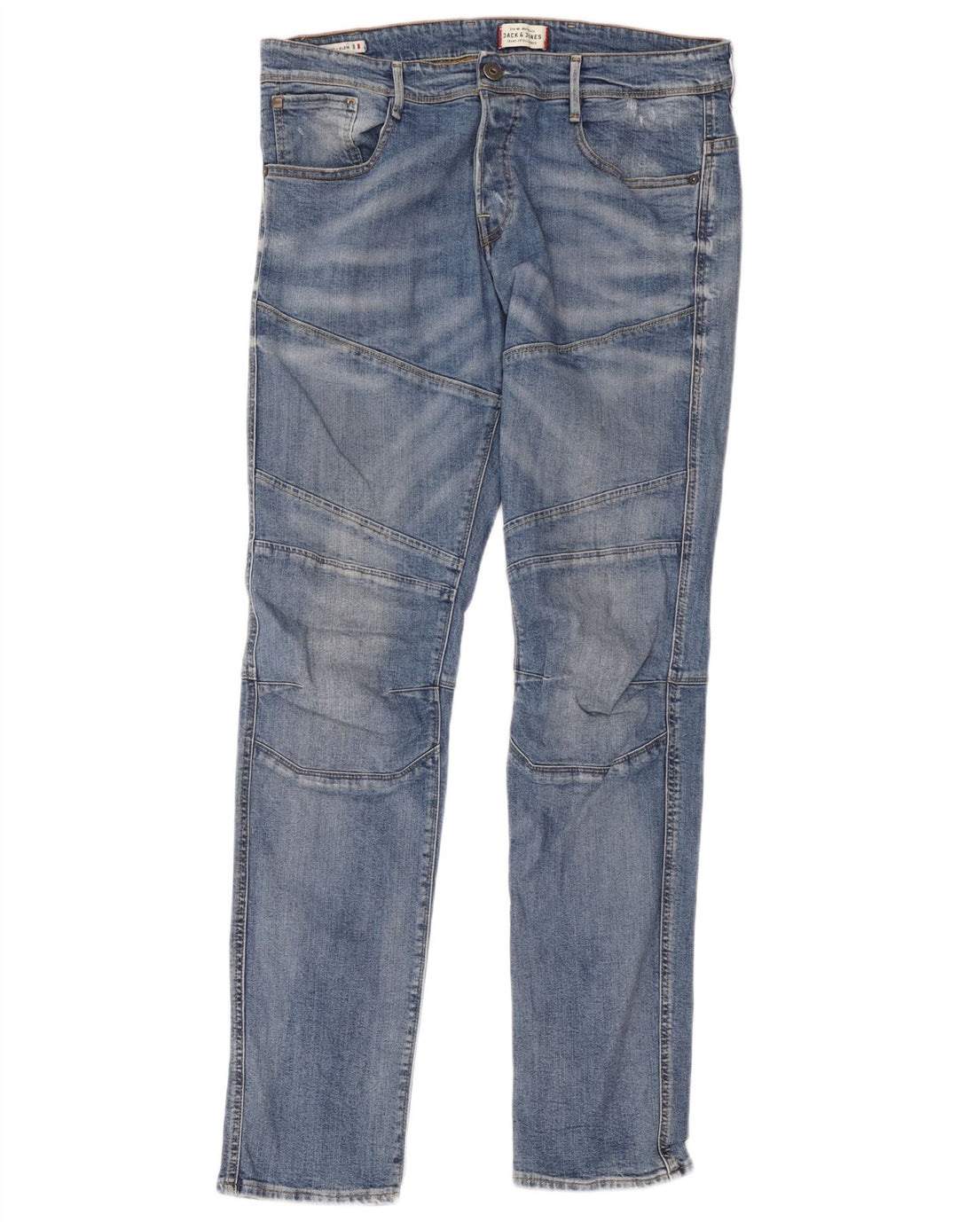 Jeans slim da uomo GLENN Jack & Jones W36 L34 cotone blu