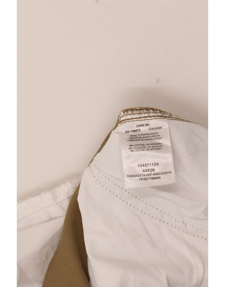 Pantaloni cargo dritti da uomo LEE W44 L28 in cotone beige