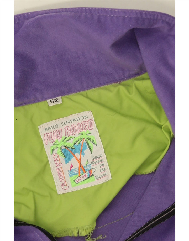 Giacca da ginnastica da uomo Bailo Pullover IT 52 Large Purple Colourblock