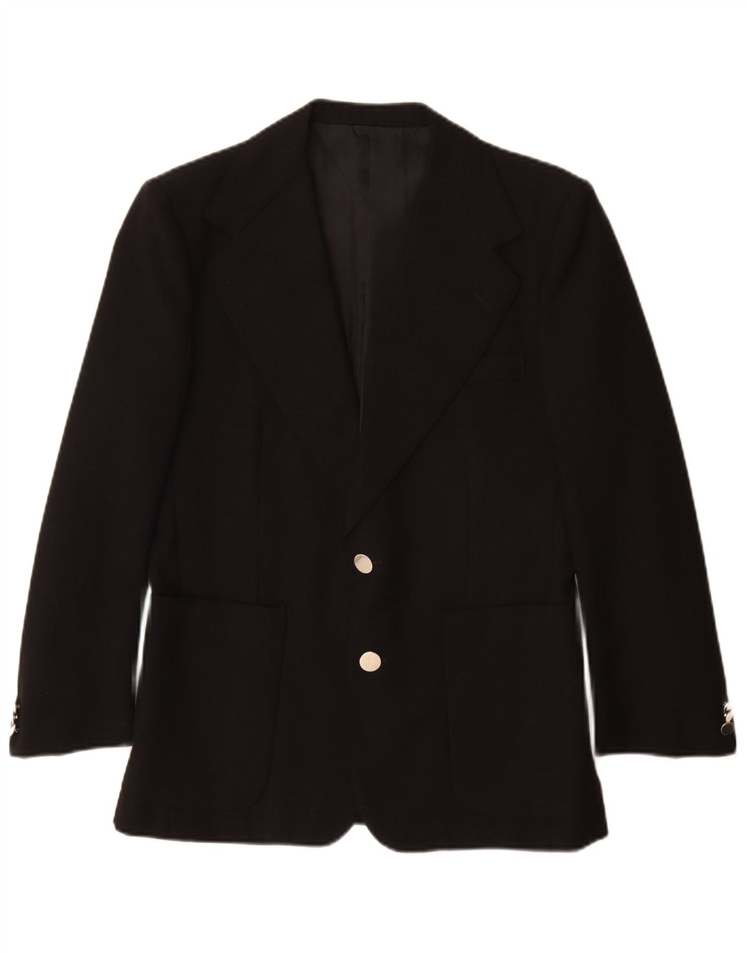 Giacca blazer a 2 bottoni da uomo Renoma EU 46 piccola nera