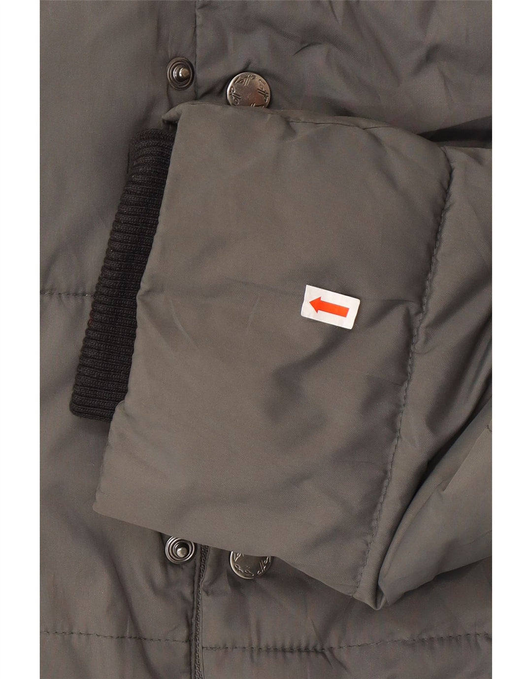 Giacca imbottita con cappuccio da uomo LOTTO UK 42 XL Poliestere grigio