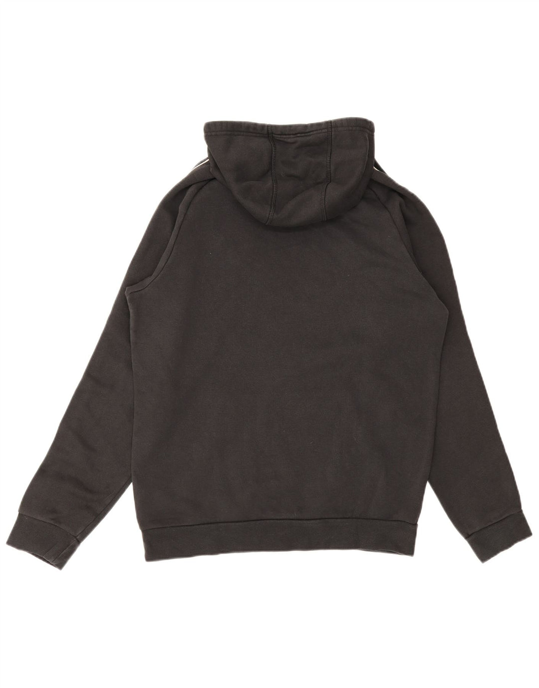 Felpa con cappuccio da uomo ADIDAS media cotone nero