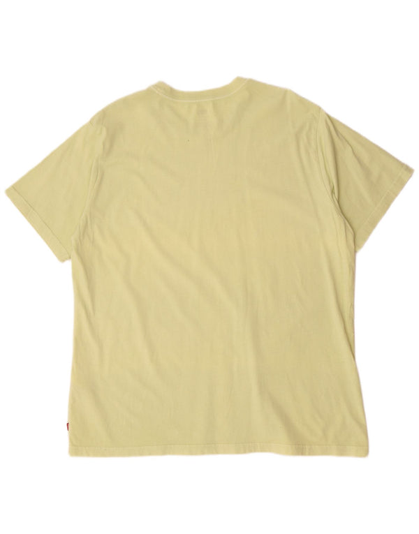 Levi's T-shirt grafica da uomo con vestibilità rilassata, grande, in cotone verde