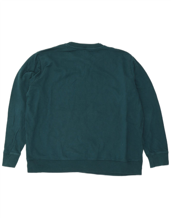 Felpa da uomo Marks & Spencer maglione 3XL cotone verde