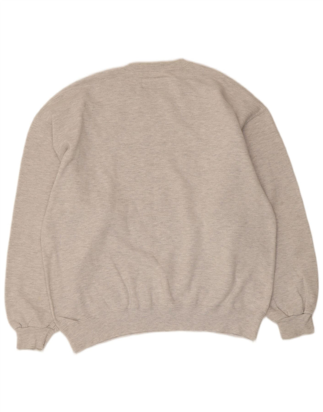 Felpa grafica da uomo Russell Athletic, maglione XL, cotone grigio