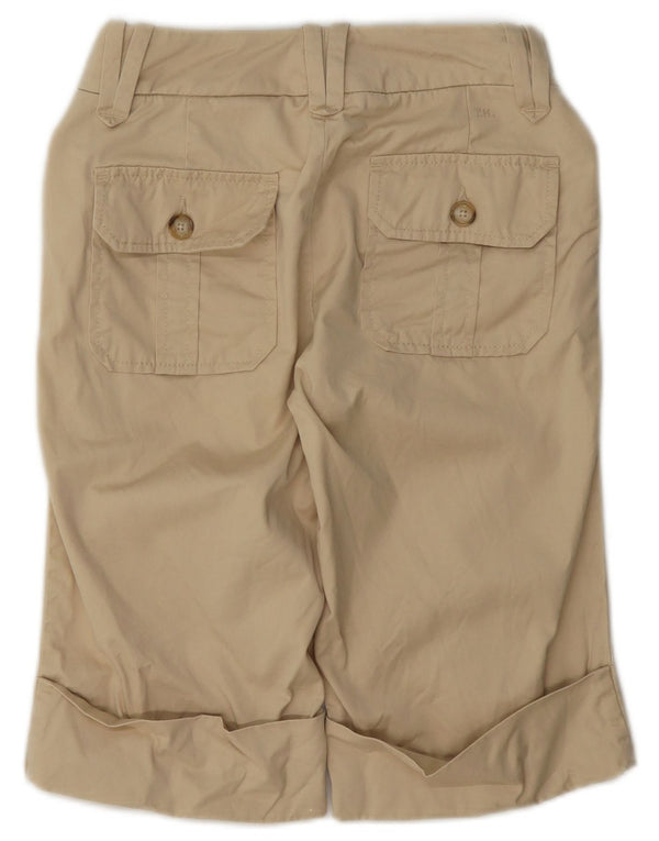 Bermuda da donna Tommy Hilfiger US 2 XS W25 Cotone beige
