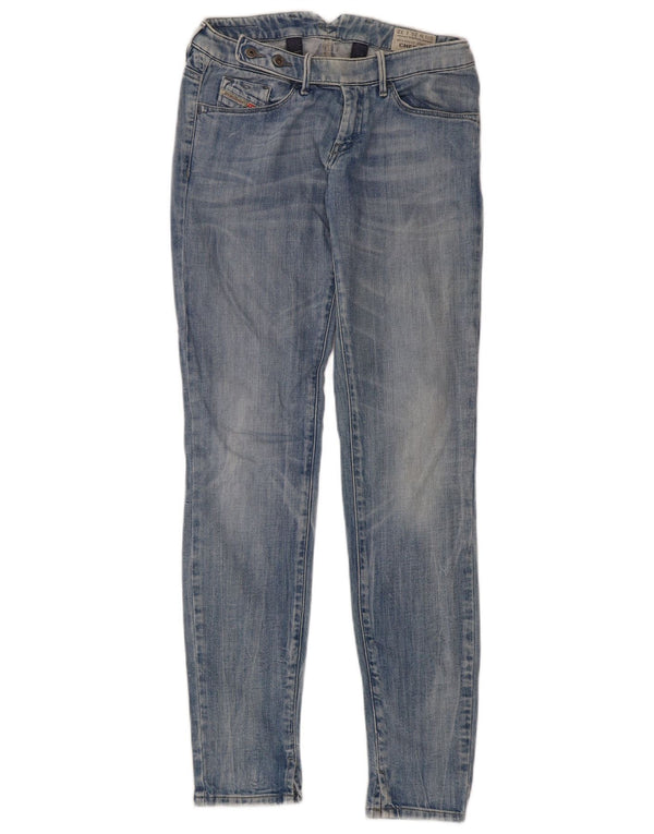 Jeans slim affusolati Cherick da donna Diesel W26 L32 cotone blu