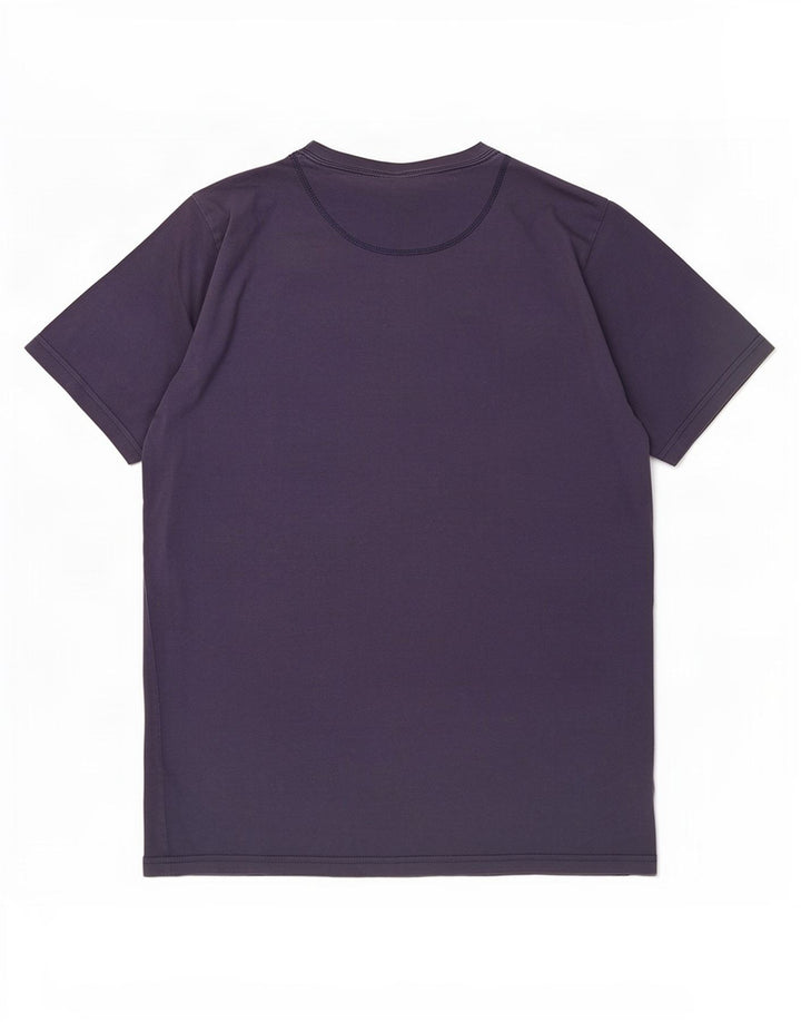 T-shirt grafica da uomo Starter Top grande in cotone blu navy