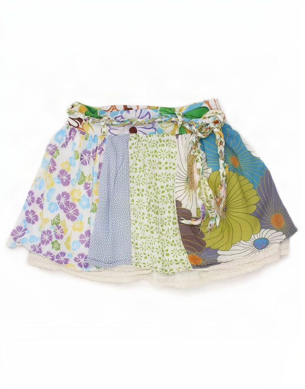 Minigonna da donna Desigual EU 34 XS W26 floreale multicolore