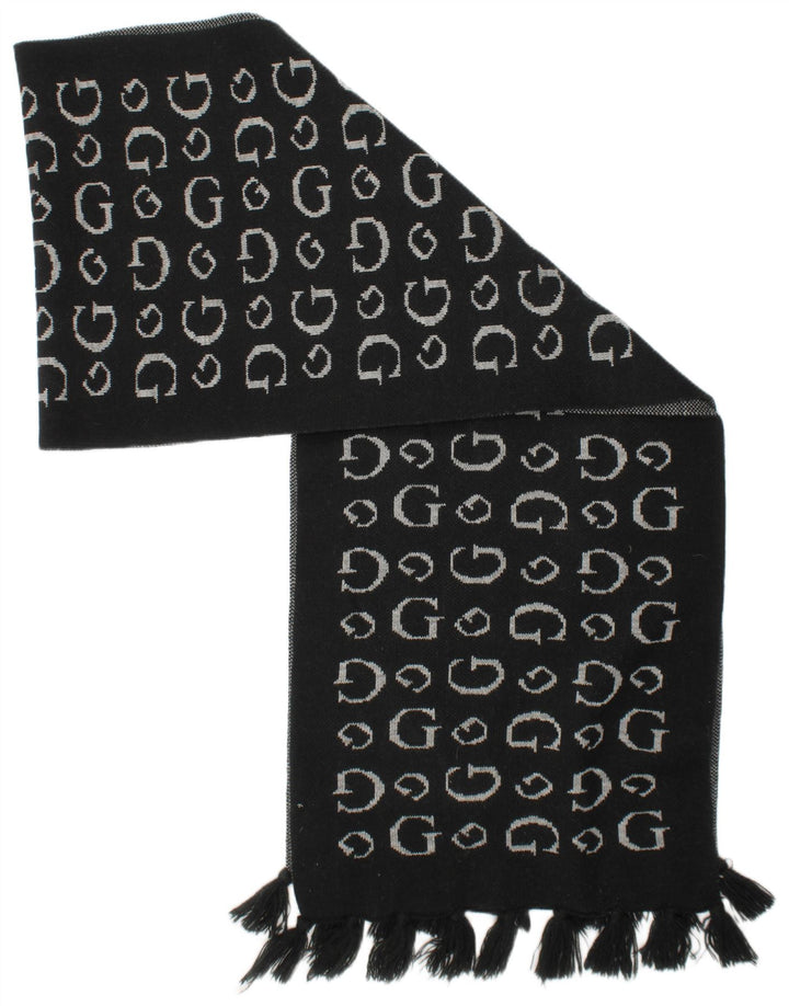 Sciarpa rettangolare grafica da donna Guess, taglia unica, logo acrilico nero