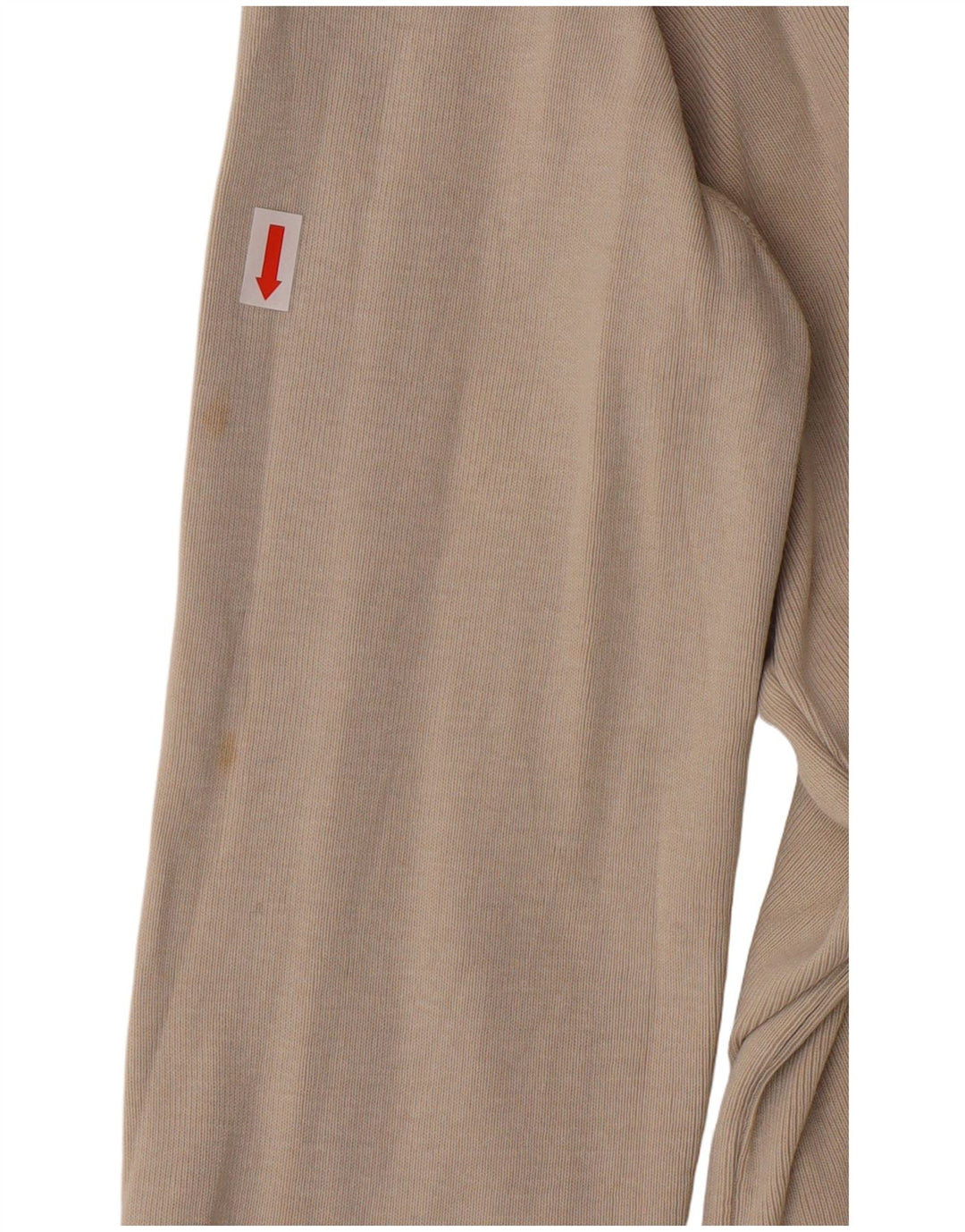 Camicetta corta da donna Calvin Klein Top UK 14 grande cotone beige